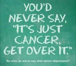 Nikoli ni koristen nasvet. Govoriti nekomu z duševno boleznijo, da ga "preboli", je prav tako koristno kot reči bolniku z rakom. Preberi to.