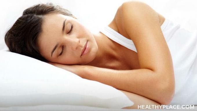 Dolga leta sem zaradi shizoafektivne motnje in zdravil izgubljal reden spanec. Na spletu HealthyPlace se naučite, kako imam navaden spalni cikel.