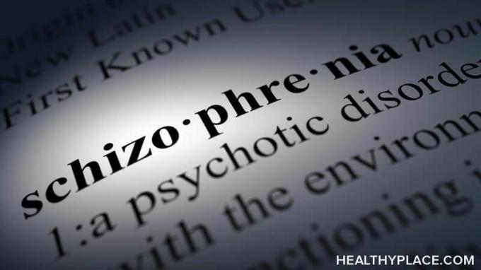Shizofrenija je resna duševna bolezen. Naučite se definicije in pomena shizofrenije in kaj pomeni živeti z njo na HealthyPlace.com.
