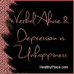 Verbalna zloraba in depresija delujeta skupaj, da vas ohranjata v toksičnem odnosu. Preden opazite depresijo, se boste počutili nesrečno. Kaj lahko narediš? 