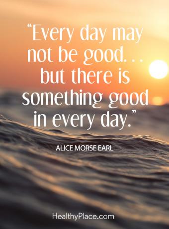 Super pozitivno sporočilo za vas - Vsak dan morda ni dober... toda vsak dan je nekaj dobrega.