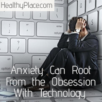 Anksioznost se lahko korenini iz obsedenosti s tehnologijo